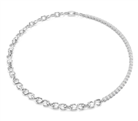 Collana Swarovski in Lega metallica 5747732